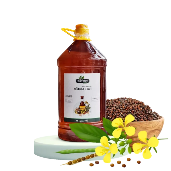 Ghani Mustard Oil - ঘানিতে ভাঙ্গা সরিষার তেল